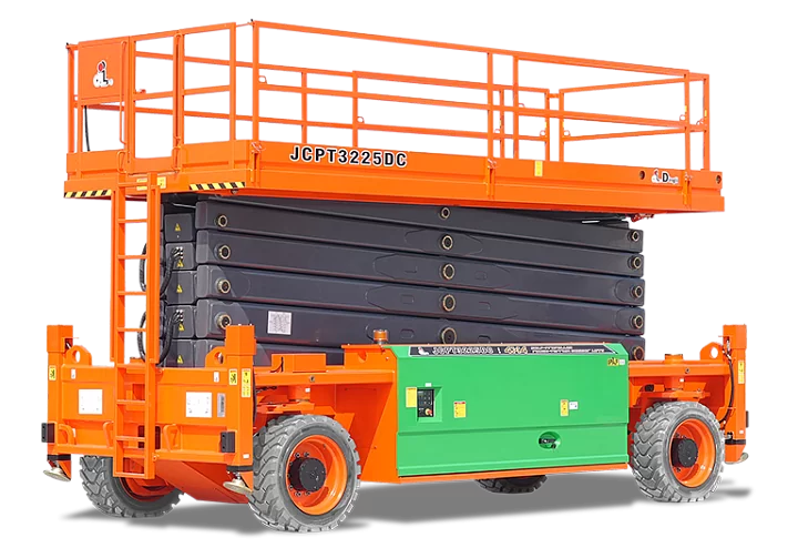 Ножничный подъемник  Внедорожный электрический 4WD и 4WS Dingli JCPT3225DC